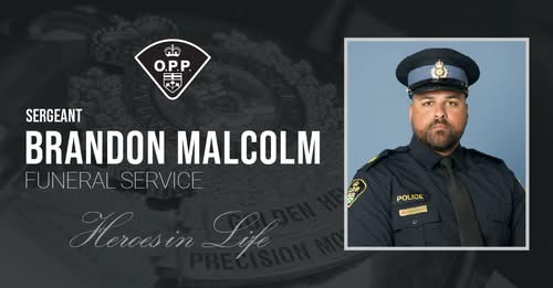 Brandon Malcolm, Obituary, Death: In Loving Memory of a Beloved Officer, Honouring His Service After Fatal Collision on Highway 401